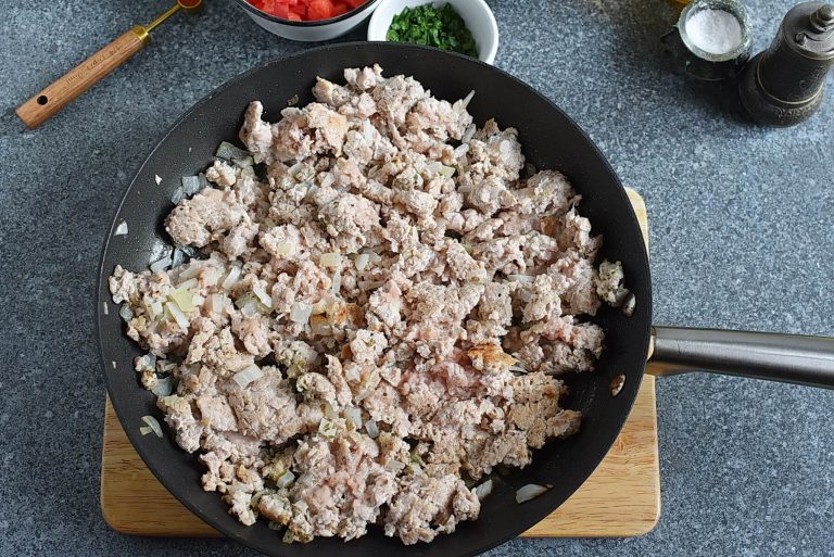 Step 3 - Turkey Stuffed Bell Peppers