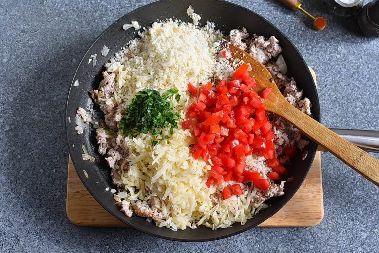 Step 4 - Turkey Stuffed Bell Peppers