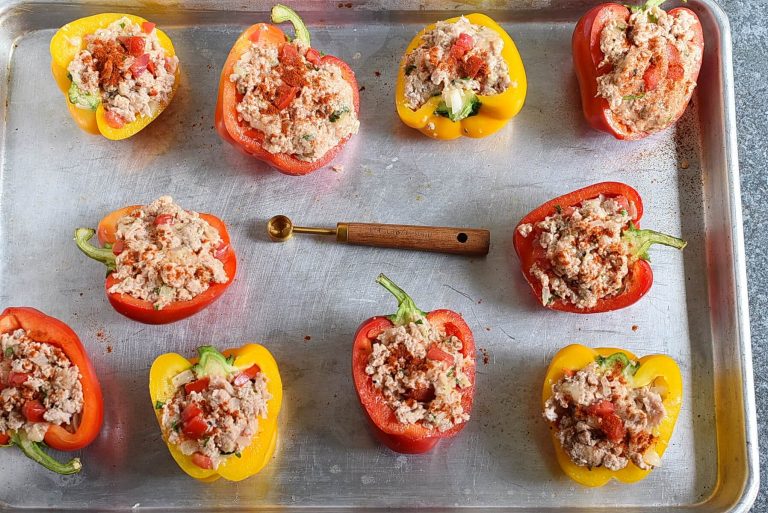Step 5 - Turkey Stuffed Bell Peppers