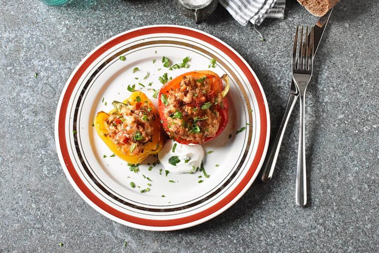 Step 7 - Turkey Stuffed Bell Peppers