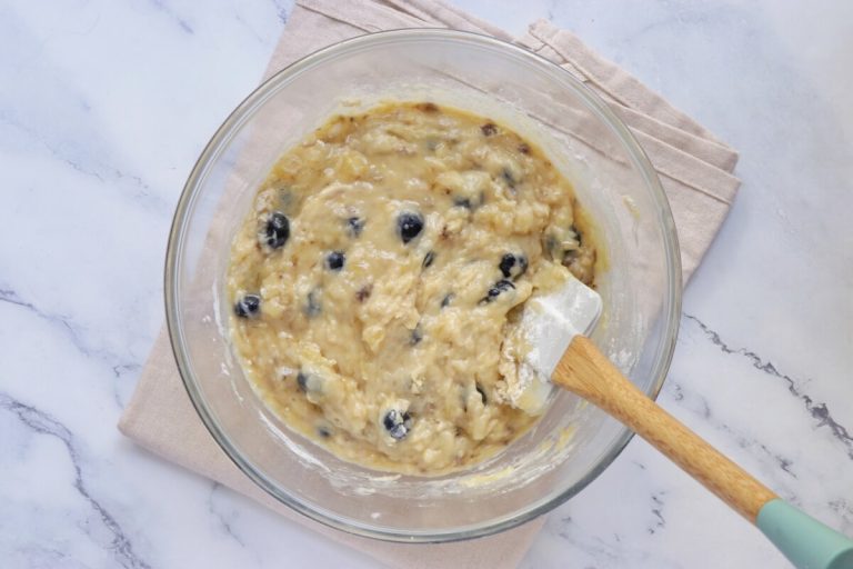 Step 6 - Banana Blueberry Muffins