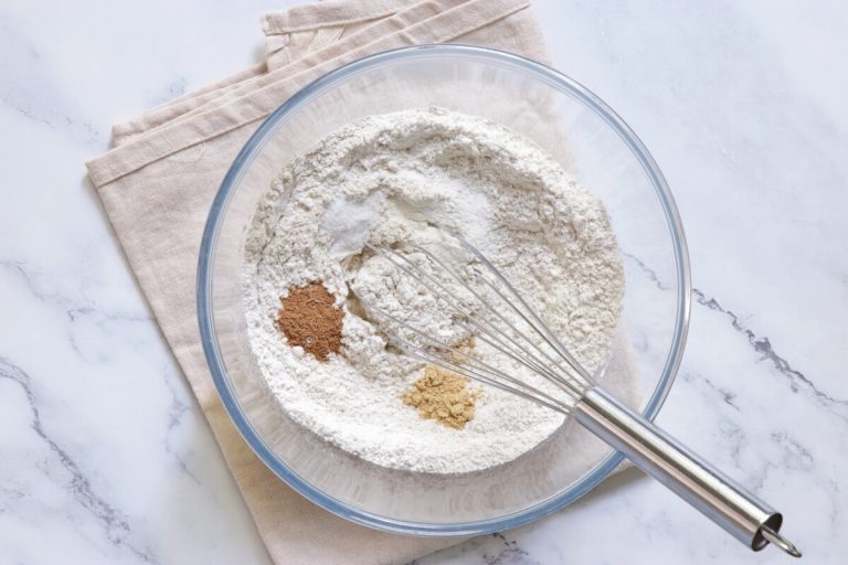 Step 1 - Peach Pancakes