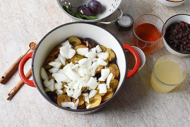Step 2 - Plum Chutney Recipe