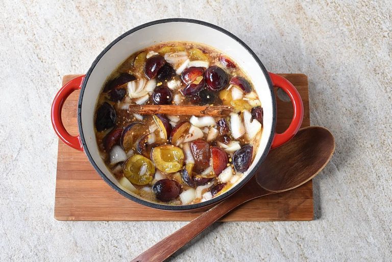 Step 4 - Plum Chutney Recipe