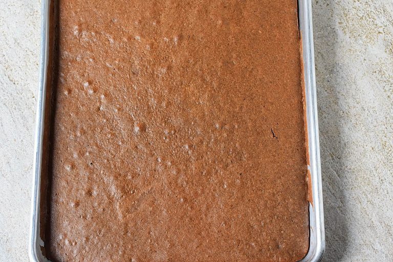 Step 8 - Texas Chocolate Sheet Cake
