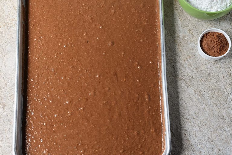 Step 7 - Texas Chocolate Sheet Cake