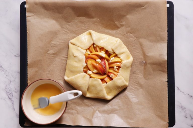 Step 12 - Peach Galette