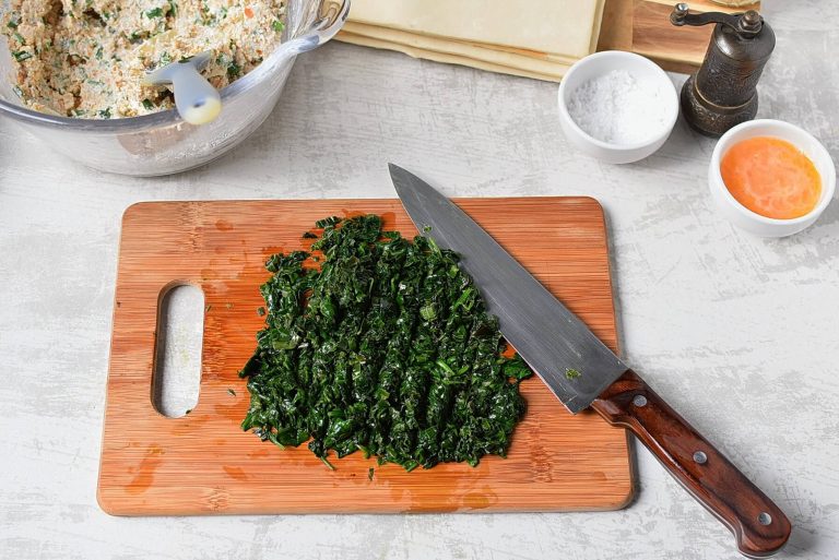 Step 4 - Spinach and Feta Triangles