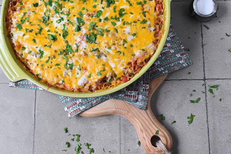 Step 11 - Stuffed Pepper Casserole