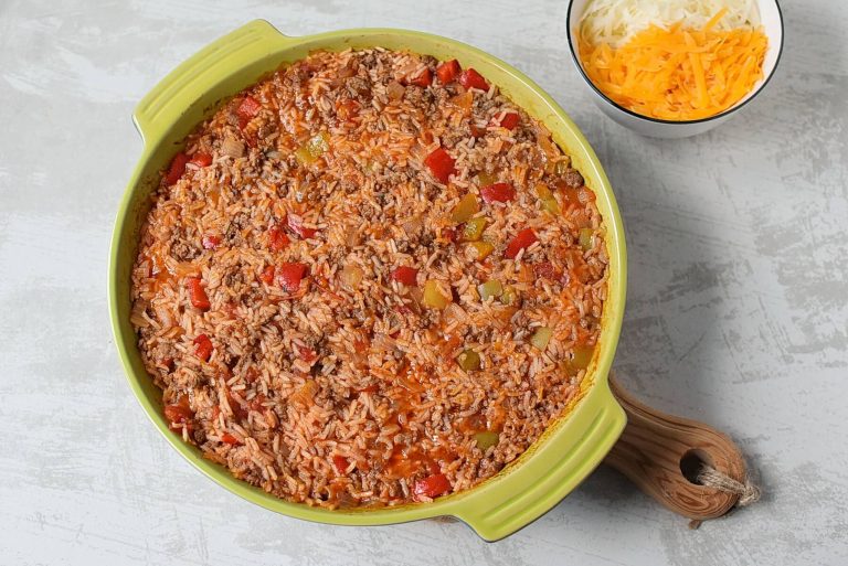 Step 8 - Stuffed Pepper Casserole