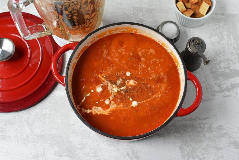 Step 6 - Tomato Bisque