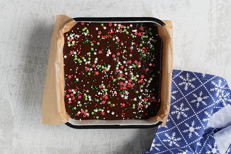 Step 5 - Easy Christmas Fudge Recipe