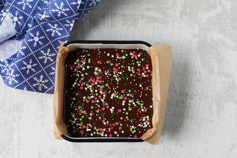 Step 4 - Easy Christmas Fudge Recipe