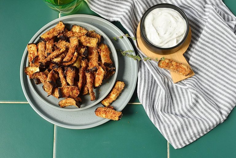 Step 10 - Eggplant Fries