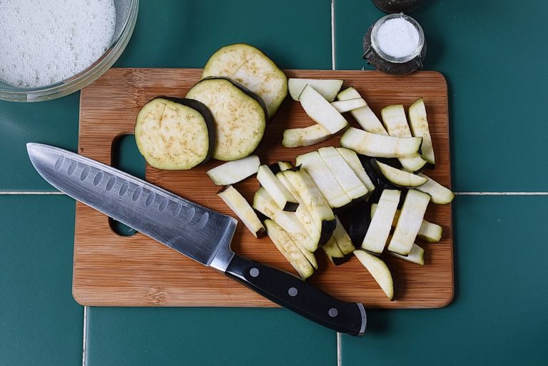 Step 3 - Eggplant Fries