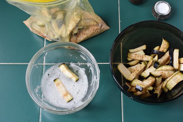 Step 5 - Eggplant Fries