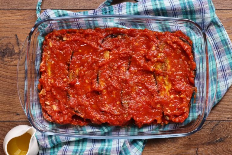 Step 10 - Eggplant Parmesan