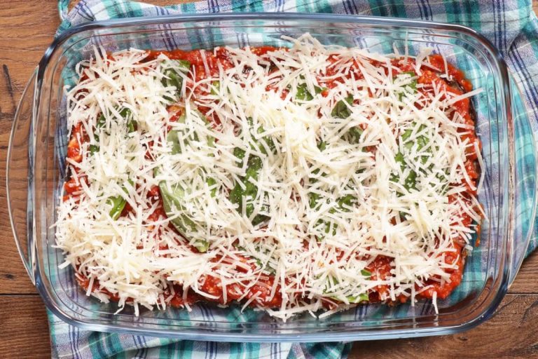 Step 12 - Eggplant Parmesan