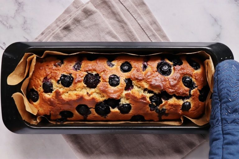 Step 8 - Lemon Blueberry Bread