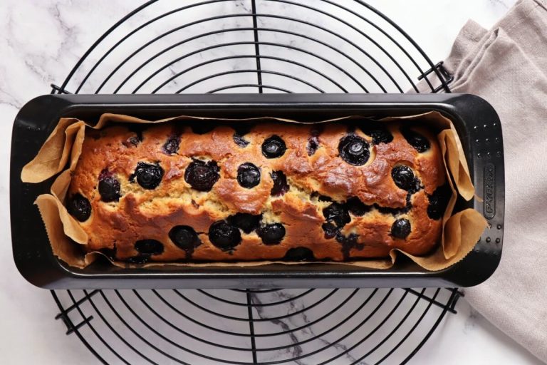 Step 9 - Lemon Blueberry Bread