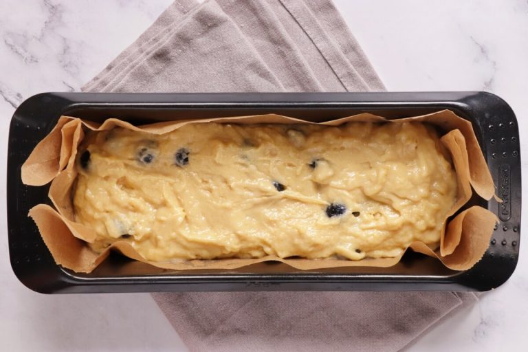Step 7 - Lemon Blueberry Bread