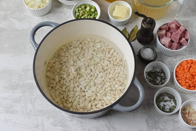 Step 1 - Navy Bean Soup