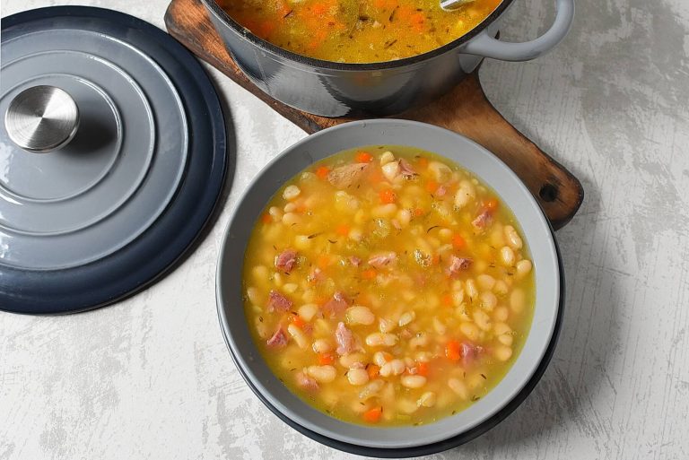 Step 8 - Navy Bean Soup