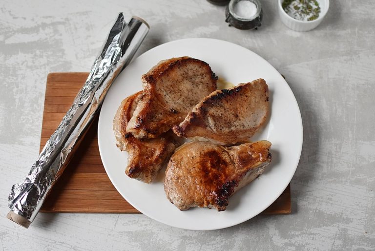 Step 3 - Pork Chops with Cherry Sauce