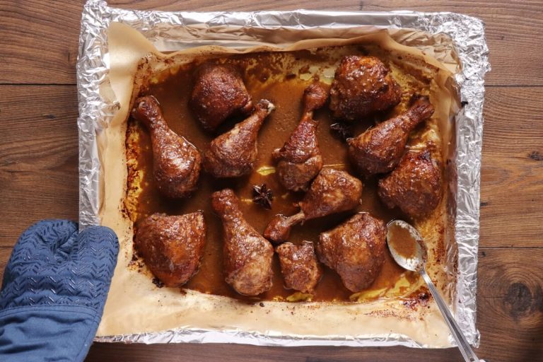 Step 6 - Sticky Glazed Christmas Chicken