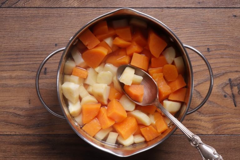 Step 2 - Sweet Potato Mash with Parsnip