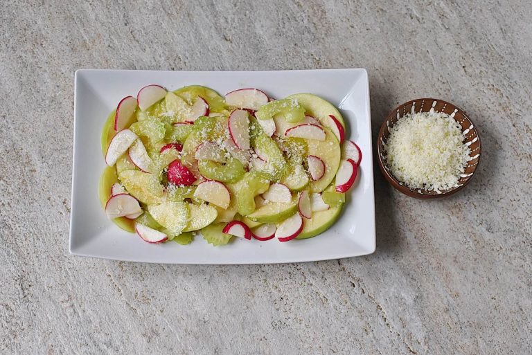 Step 3 - Apple Radish Salad