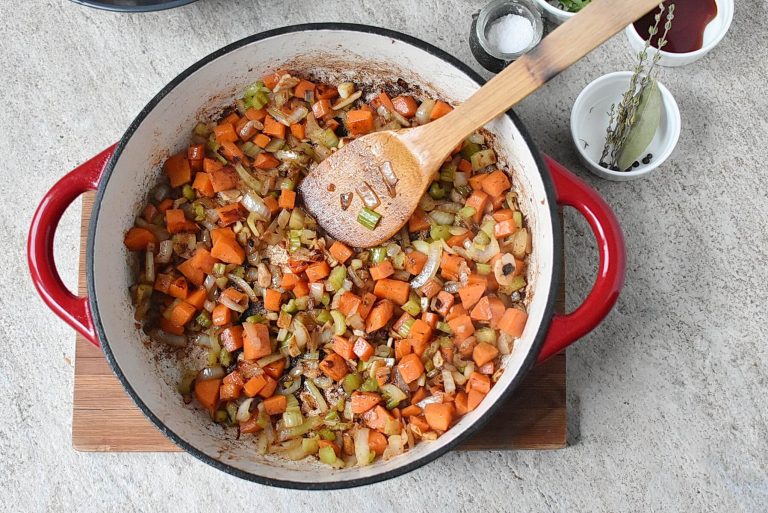 Step 3 - Beef Barley Soup