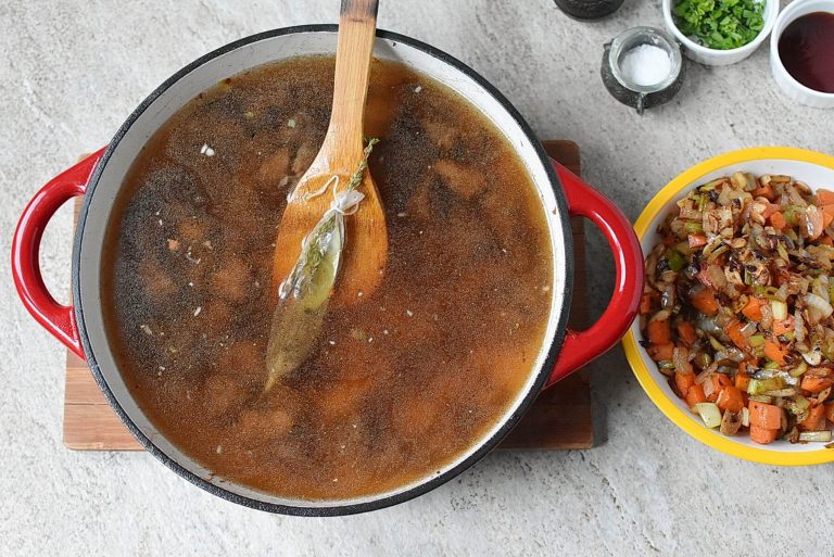 Step 5 - Beef Barley Soup