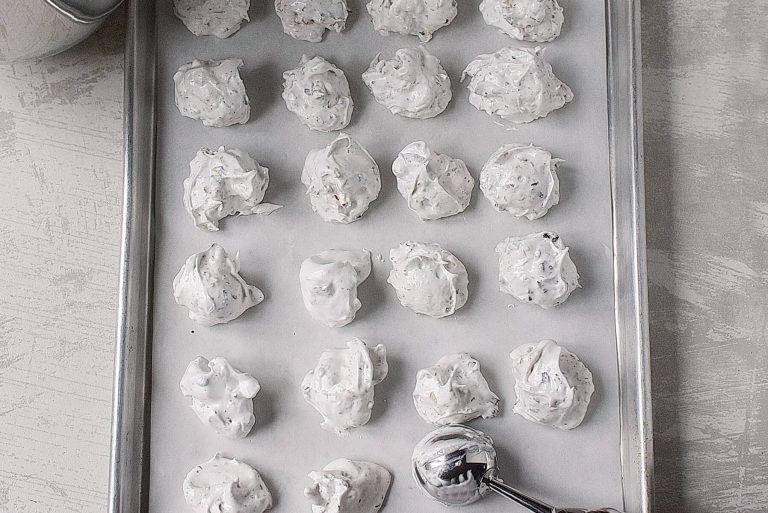 Step 5 - Chocolate Meringue Cookies