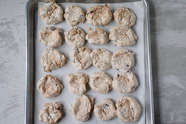 Step 6 - Chocolate Meringue Cookies