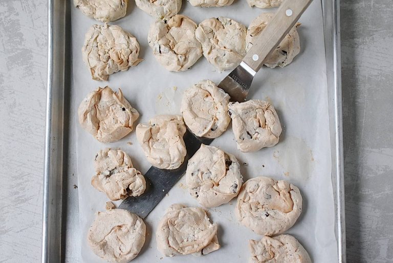 Step 7 - Chocolate Meringue Cookies