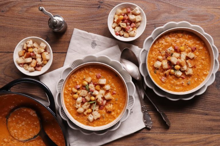Step 9 - Farro Soup with Chickpeas