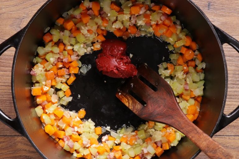 Step 3 - Farro Soup with Chickpeas