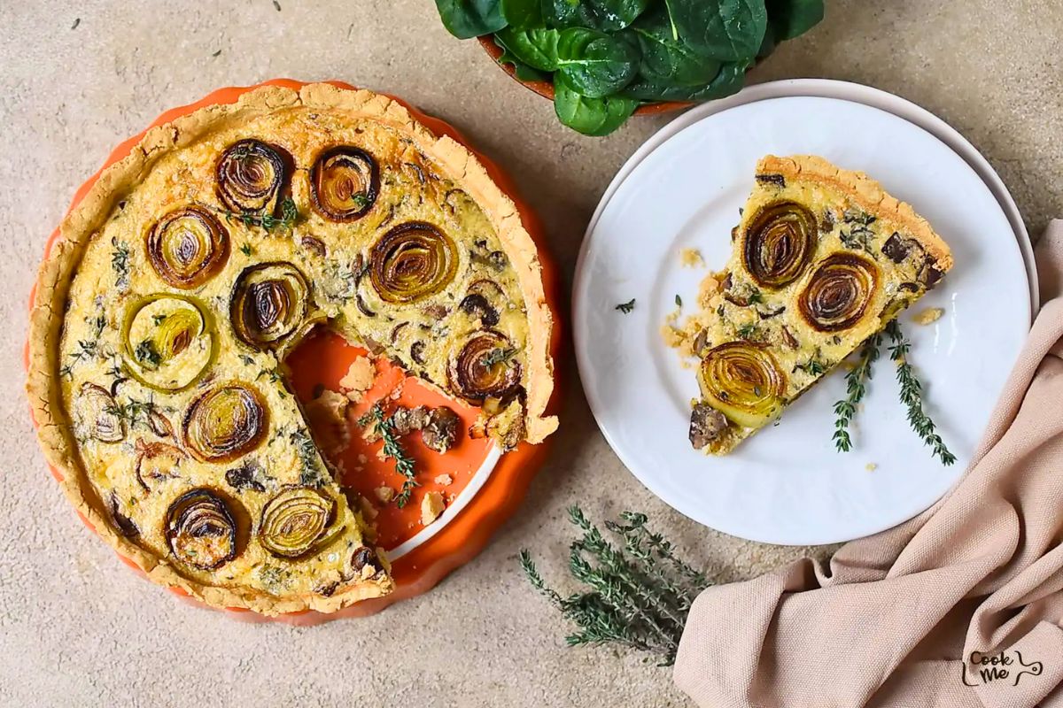 Mushroom and Leek Tart