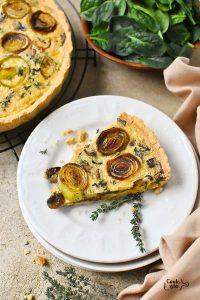 Mushroom and Leek Tart