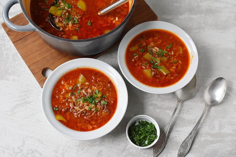 Step 5 - Stuffed Pepper Soup
