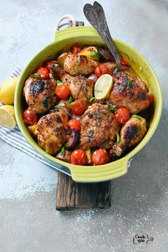 Baked Mediterranean Chicken for Dinner