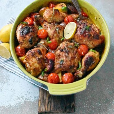 Baked Mediterranean Chicken for Dinner