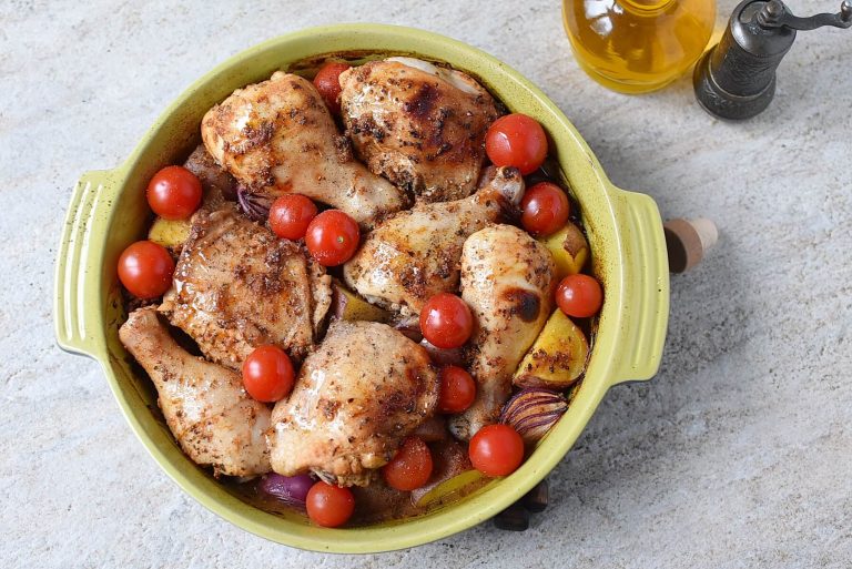 Step 5 - Baked Mediterranean Chicken for Dinner