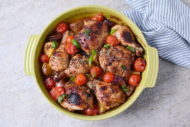 Step 6 - Baked Mediterranean Chicken for Dinner
