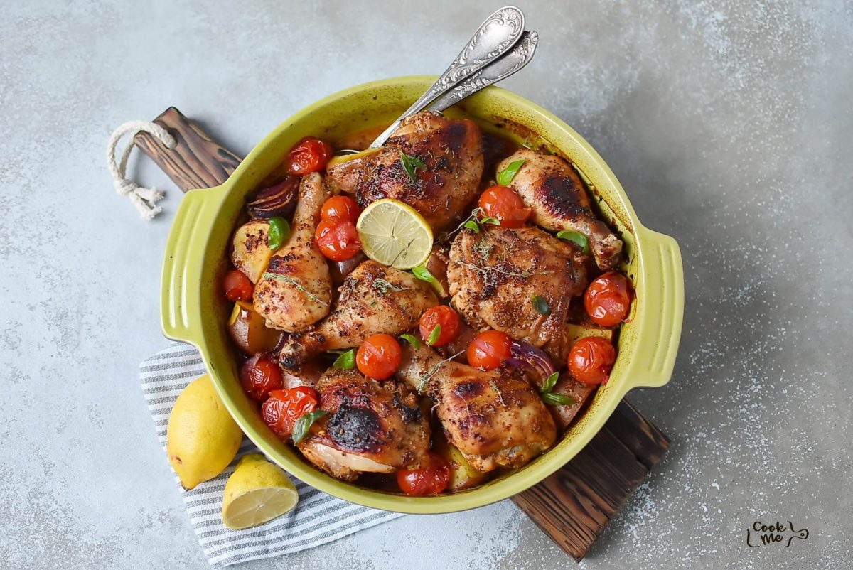 Baked Mediterranean Chicken for Dinner