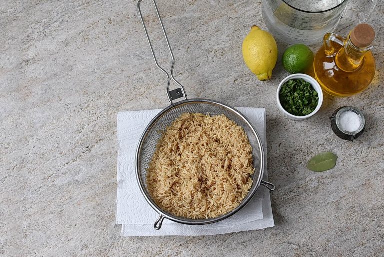 Step 1 - Chipotle Copycat White Rice