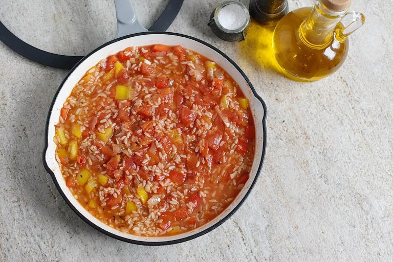Step 4 - Rice and Sausage Casserole