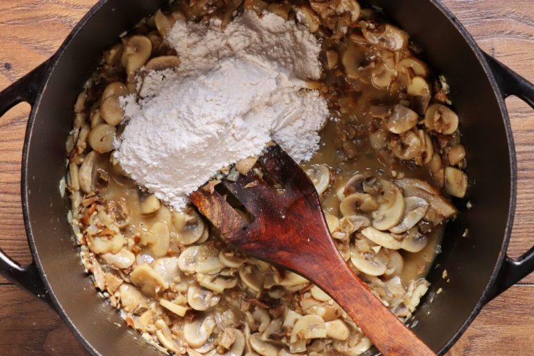 Step 9 - Wild Mushroom Soup