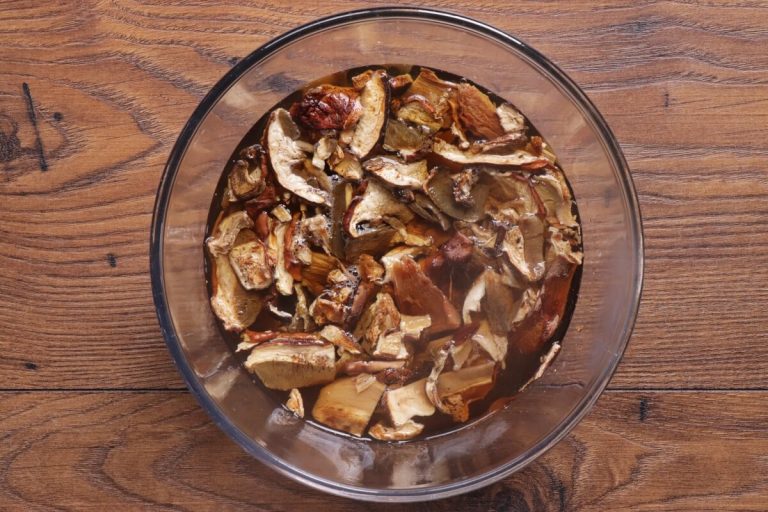 Step 1 - Wild Mushroom Soup